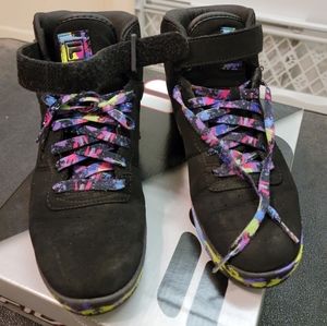 EUC Fila Vulc 13 Paintball High Top Sneakers Size 9